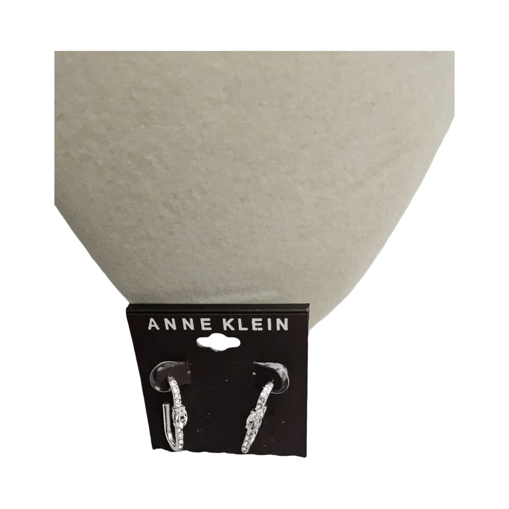 Anne Klein Silver Hoop Earrings